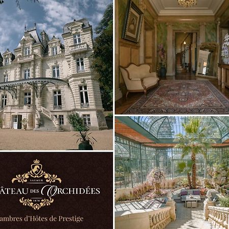 Chateau Des Orchidees En Val De Loire Saumur Exterior photo